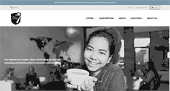Desktop Screenshot of bellagoosecoffee.com