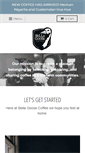 Mobile Screenshot of bellagoosecoffee.com